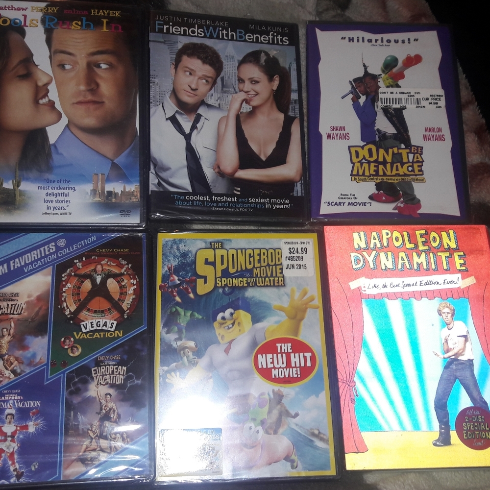 6 Comedy Movies A Total Of 9 Movies Never Been Ope